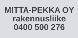 Mitta-Pekka Oy logo